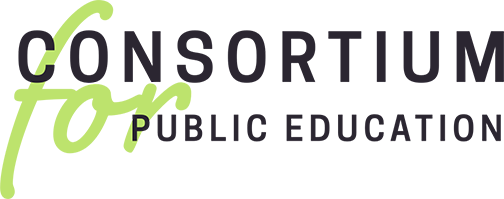 link with image of the consortium for public education logo