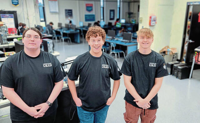 Forbes Road Students in the cybersecurity program